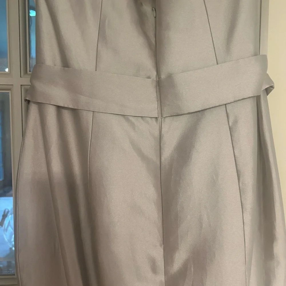 Christian Siriano 100% Silk Black Tie Evening Gown nwt - Picture 4 of 11